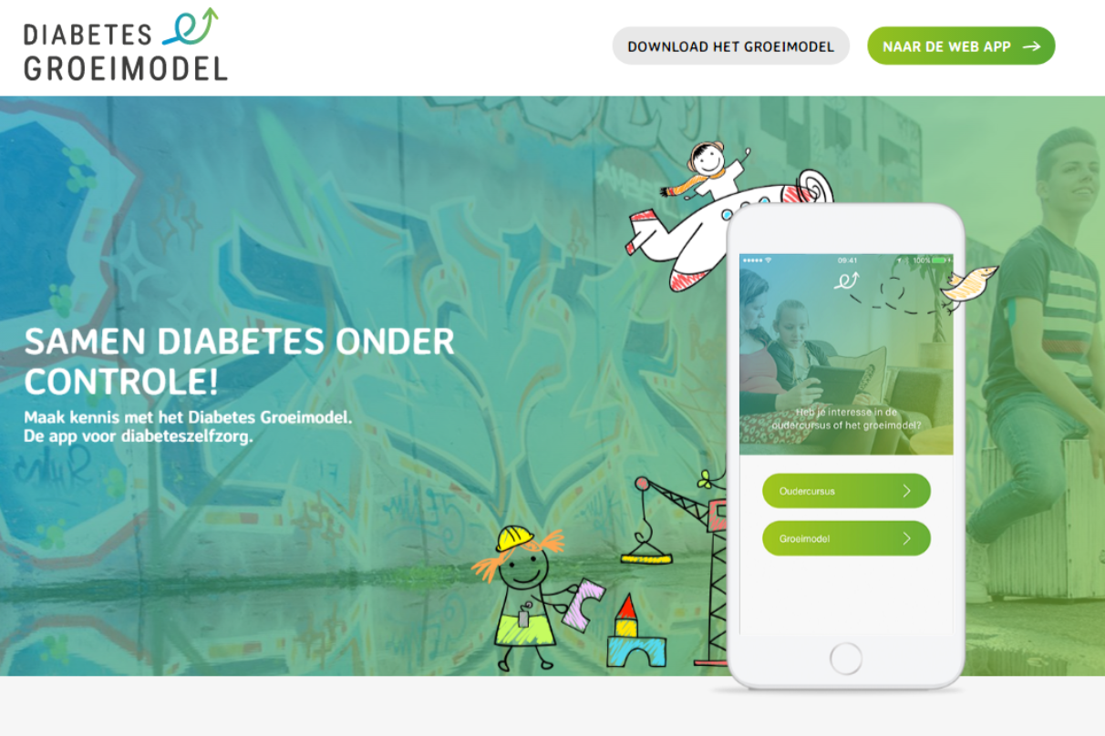 Website diabetes groeimodel | KDCN